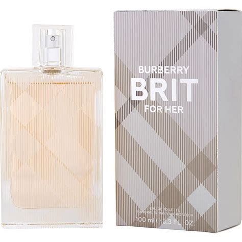 Burberry Ladies Brit EDT Spray 3.4 oz (Tester) Fragrances